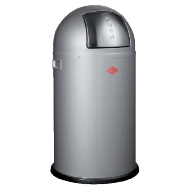 Wesco Pushboy Aluminium Gray 50 Liter