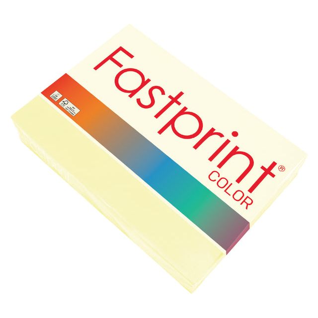 Fastprint - Copier Paper Fastprint A4 160gr Vanilla | Pak une feuille de 250 | 5 pièces