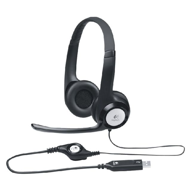 Logitech - Headset H390 über Ohrschwarz