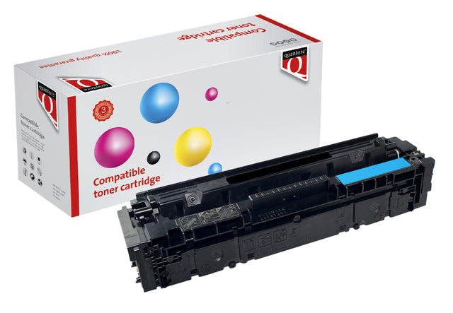 Quantore - Tonercartridge hp cf541a 203a blauw