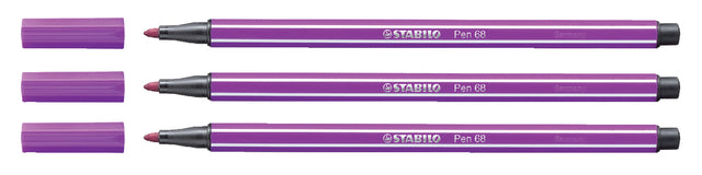 STABILO - Viltstift pen 68/58 m lila | 10 stuks