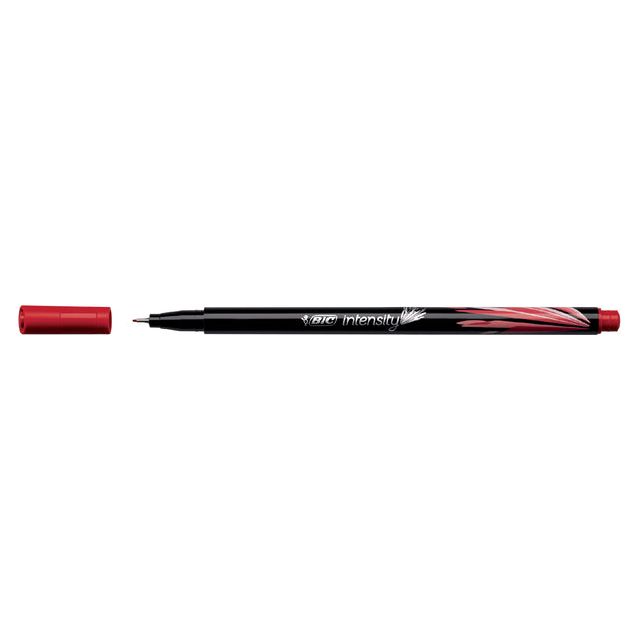 BIC - Fineliner -Intensität 0,4 mm rot | 12 Stücke