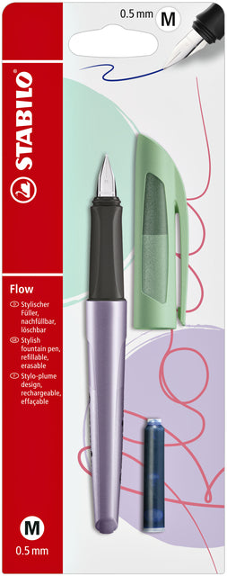 STABILO - Vulpen flow cosmetic m fresh lavender