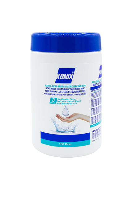 Konix - Dispensateur Holoekjes Konix Hand and Skin à100st | Pot un 1 morceau | 24 pièces