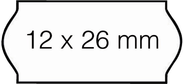 Open -data - teuryet 12x26mm C6 abnehmbares Weiß