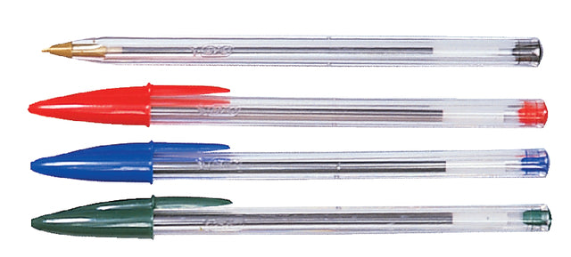 BIC - Ballpen Cristal Tubo 50 Assorti Medium