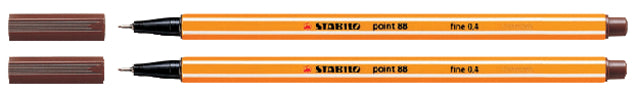 Stabilo - Fineliner Point 88/45 Brown | 10 Stücke