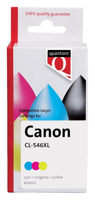 Quantore - Inktcartridge canon cl-546xl kleur | 35 stuks