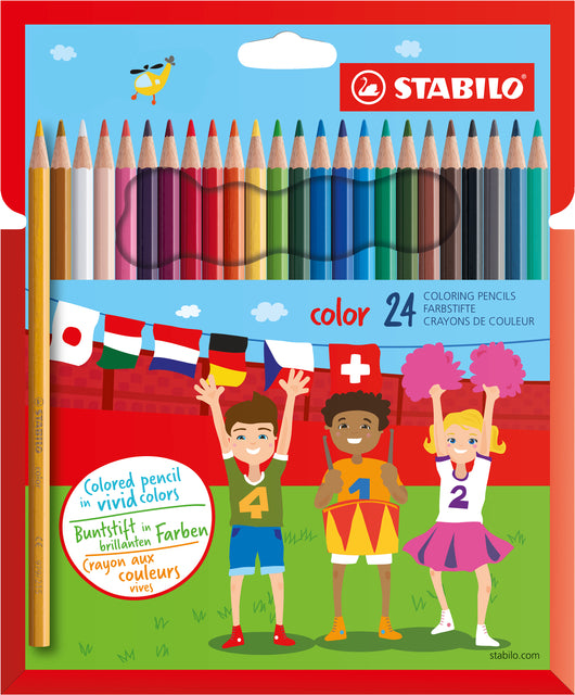 STABILO - Color kleurpotlood, kartonnen etui van 24 stuks