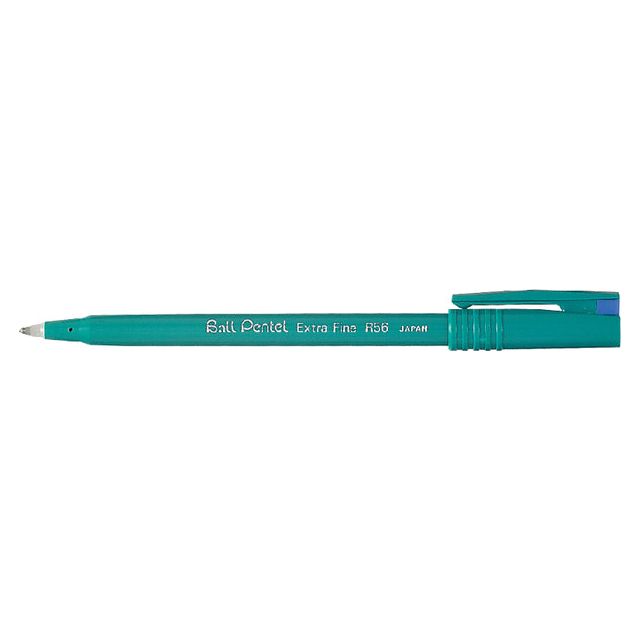 Pentel - Rollerpen  r56 0.3mm blauw | 12 stuks