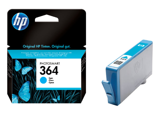 HP - Inkcartridge CB318EE 364 Blau