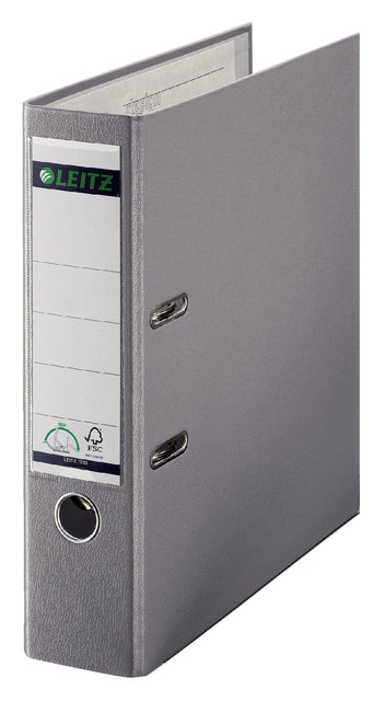 Leitz - Ordner leitz 1010 180° 80mm pp a4 grijs | 20 stuks