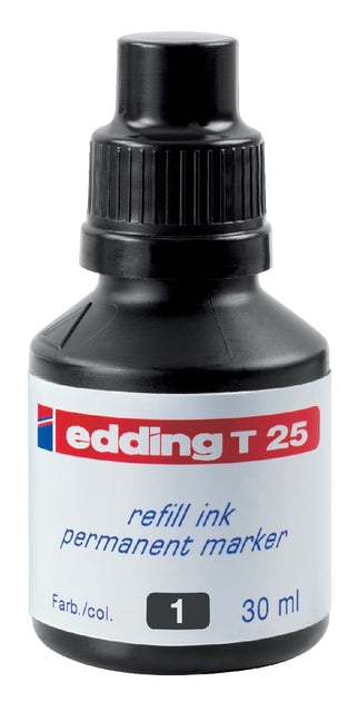 Edding - Viltstiftinkt edding t25 zwart