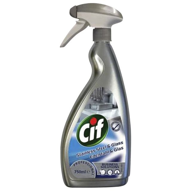 CIF - Nettoyer en acier inoxydable, flacon de 750 ml