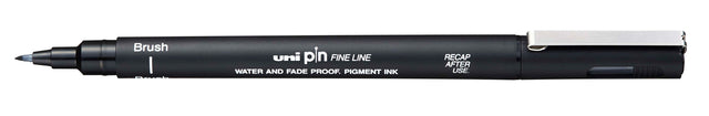 Uni-ball - Fineliner pin brush f zwart