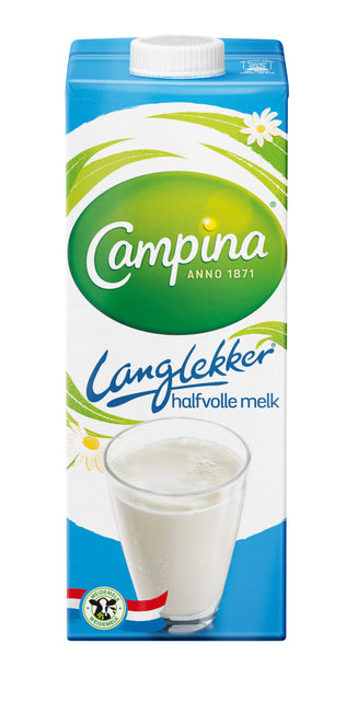 Campina - Milch Langleker Halfvull 1 Liter