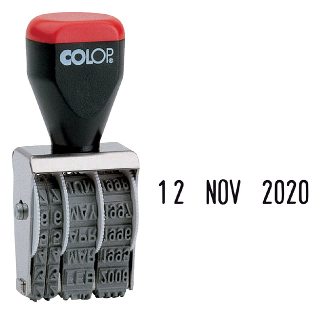 Colop - Datumstempel colop 04000 niet zelfinktend 4mm