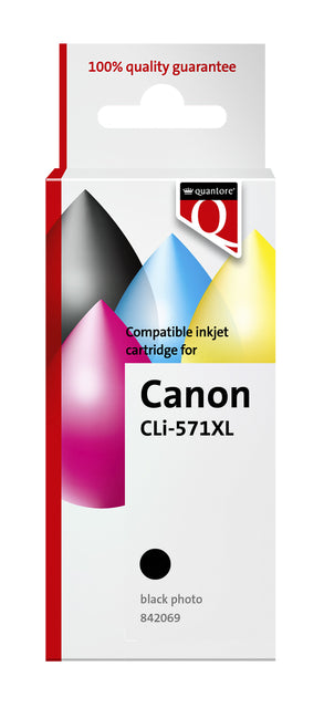 Quantore - Inktcartridge canon cli-571xl zwart