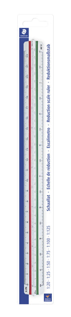 Staedtler - Schaalliniaal 561 30cm wit