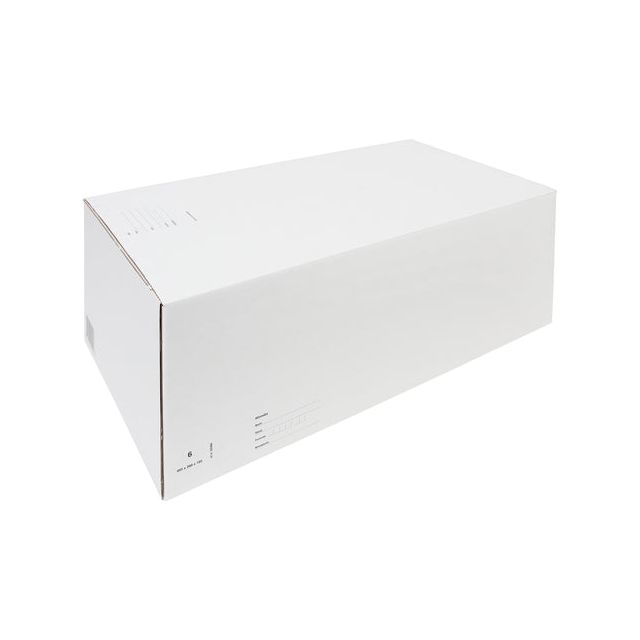 Izzy - Postpacks Box 6 485x260x185mm White