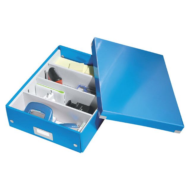 Sortierbox Leitz Wow klicken Sie auf Store 280x100x370mm Blau