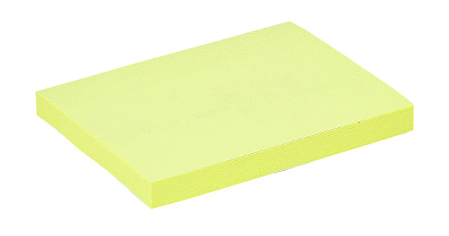 Quantore - Memoblok 76x101mm geel