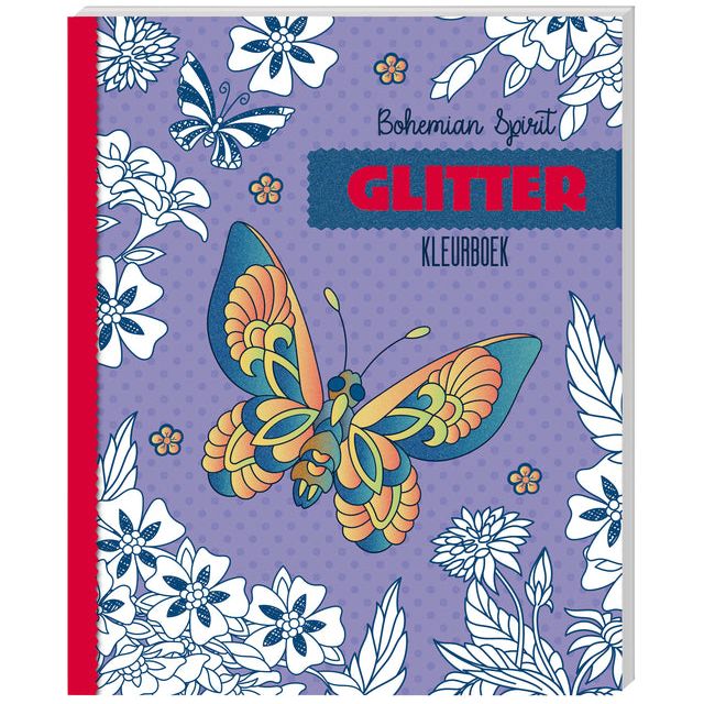 Interstat - Kleurboek  glitter bohemian