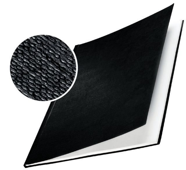 Leitz - Couverture dure de 10,5 mm de reliure noire