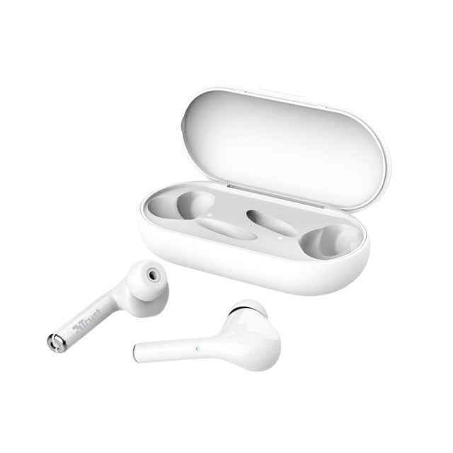 Trust - Earphone Nika Touch Bluetooth White | 1 morceau