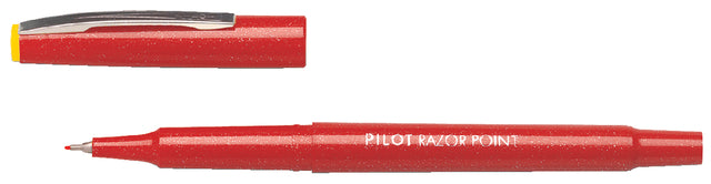 Pilot - Fineliner pilot razor point sw-10 pp f rood