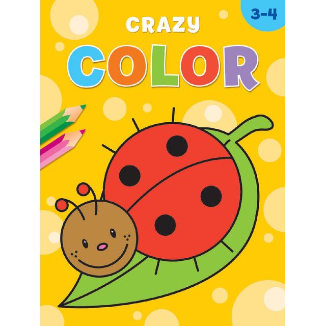 Deltas - Kleurboek  crazy color 3-4 jaar | 3 stuks