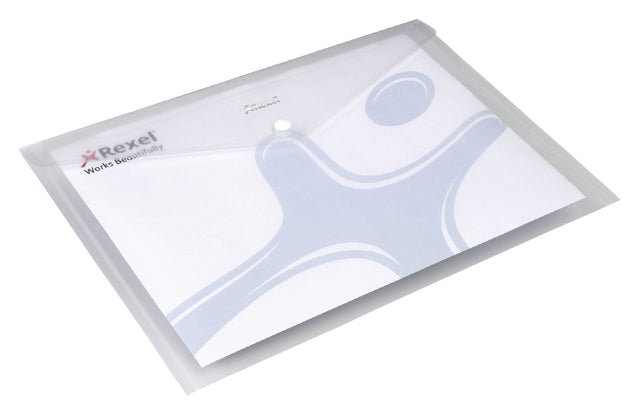 Rexel - Enveloptas Ice A4 Transparent | 10 Stücke