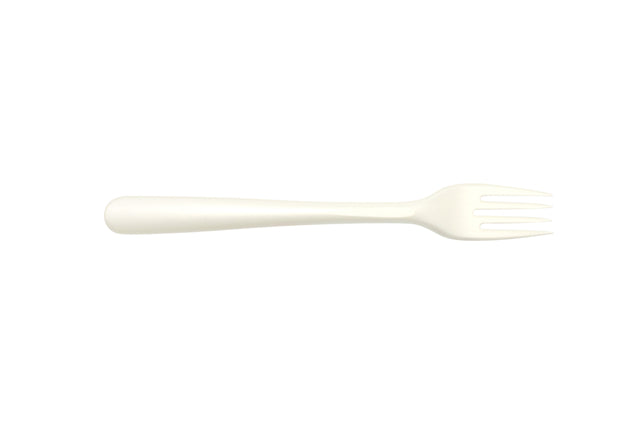 Quantore - Forks CPLA 19cm blanc | 20 pièces