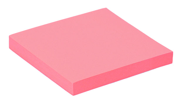 Quantore - Mémoblok 76x76mm rose néon