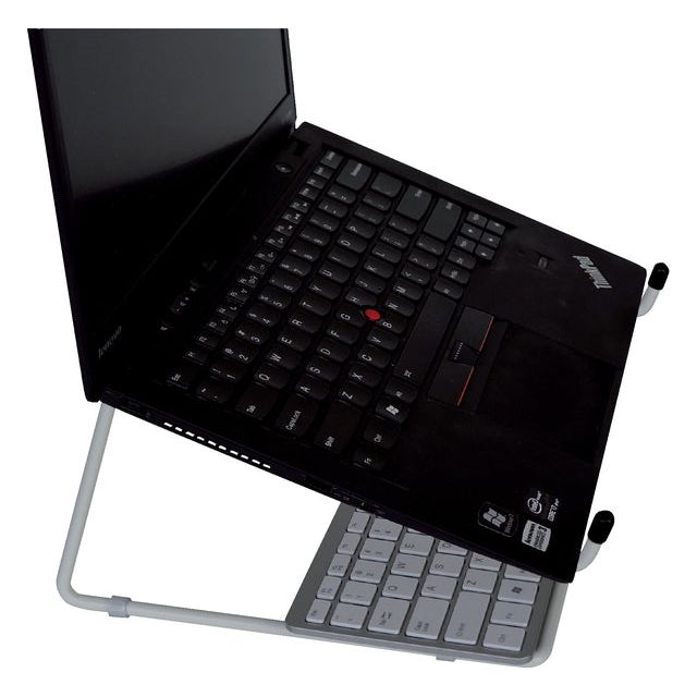 R-Go Tools - Laptopstandaard r-go office steel wit