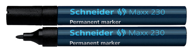 Schneider - Felt -tip Pen 230 Round Black 1-3 mm | 10 pièces