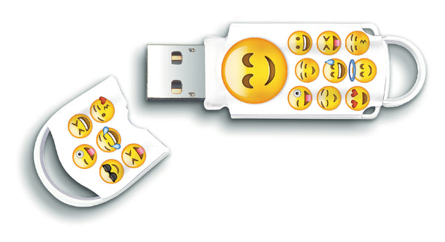 Integral - Usb-stick integral 16gb 2.0 emoji