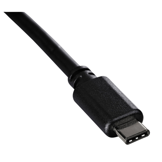 Kabel Hama USB C-C 2,0 0,75 Meter schwarz