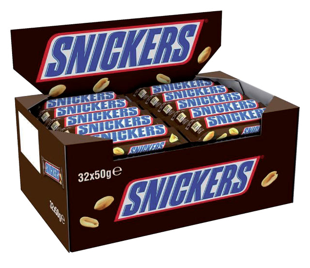 Snickers - Bars Single 32x50gr