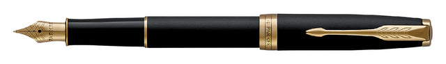 Parker - Vulpen parker sonnet gt f mat lak zwart