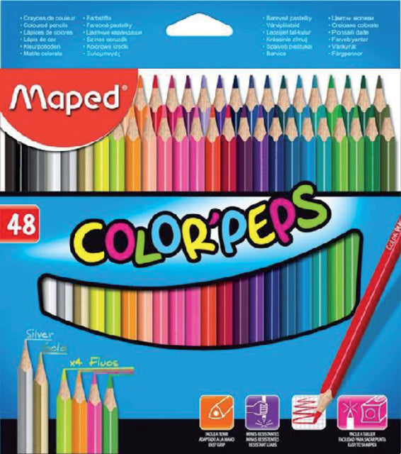 Maped - Kleurpotlood maped color'peps set á 48 kleuren