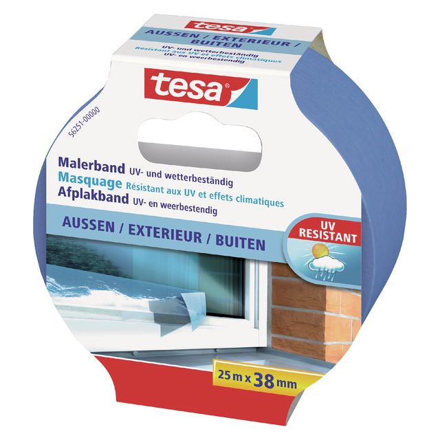 TESA - PLACE PRÉCISION 38 mmx25m extérieur | 8 pièces