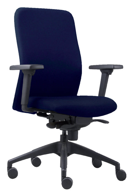 Euroseats - Bureastoel euroseats vigo 002 blauw