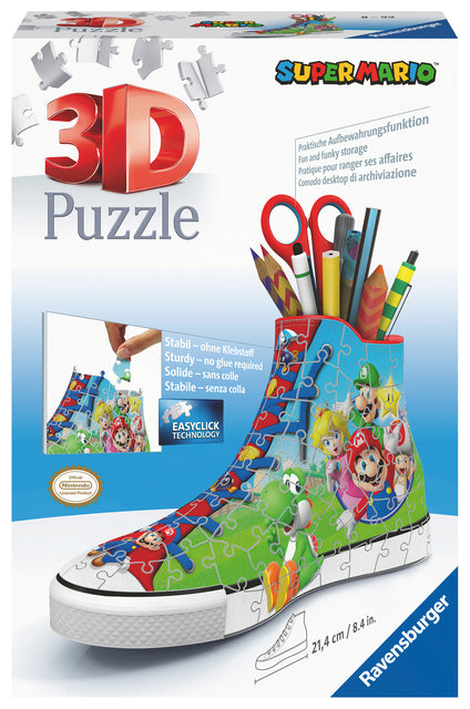 Ravensburger - 3D -Puzzle Sneaker Mario 54 Teile