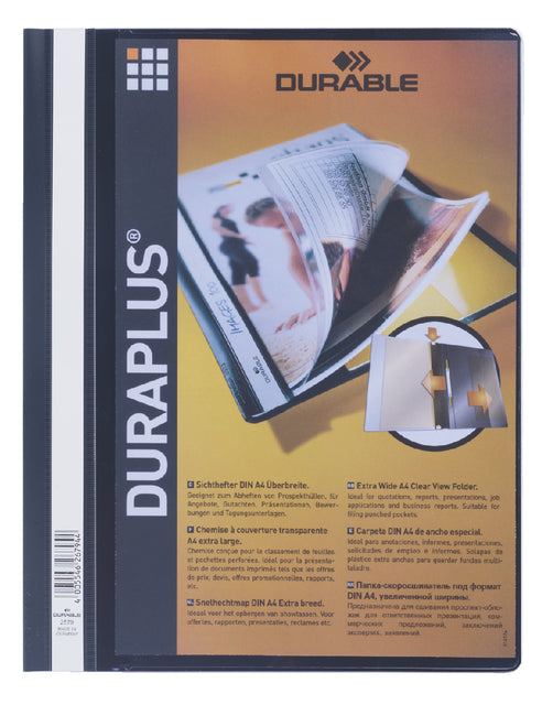 Durable - Offertemap durable duraplus 2579 zwart | 25 stuks