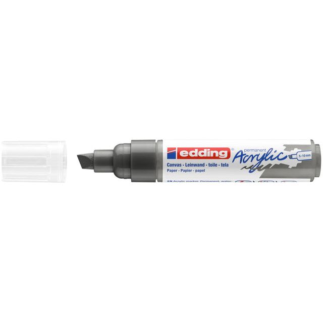 Edding - Acrylmarker edding e-5000 breed antraciet