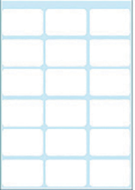 Herma - Label 3746 17x26mm blanc 126 pièces | 10 pièces