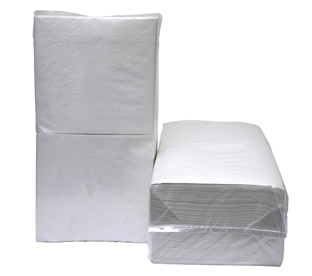 Izzy Horeca et Cate - Napkins Blanco 1/4 Fold 1 -LAAGS 4500ST