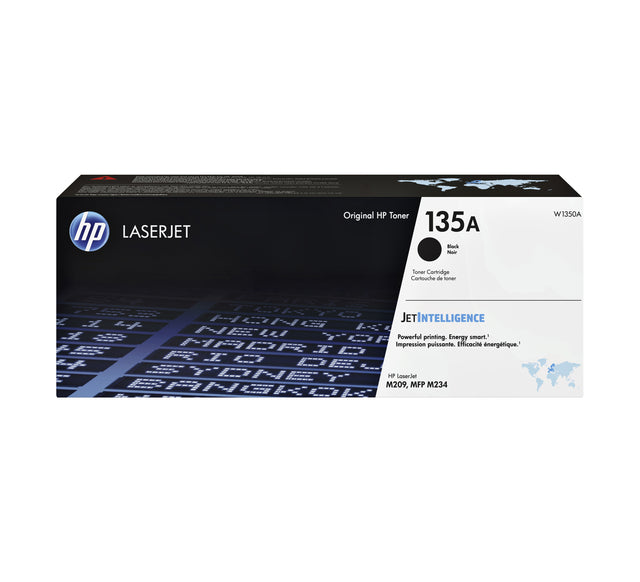 HP - toner 135A, 1.100 pagina's, OEM W1350A, zwart