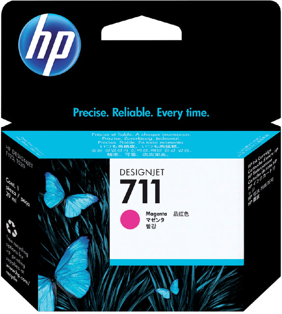 HP - inktcartridge 711, 29 ml, OEM CZ131A, magenta